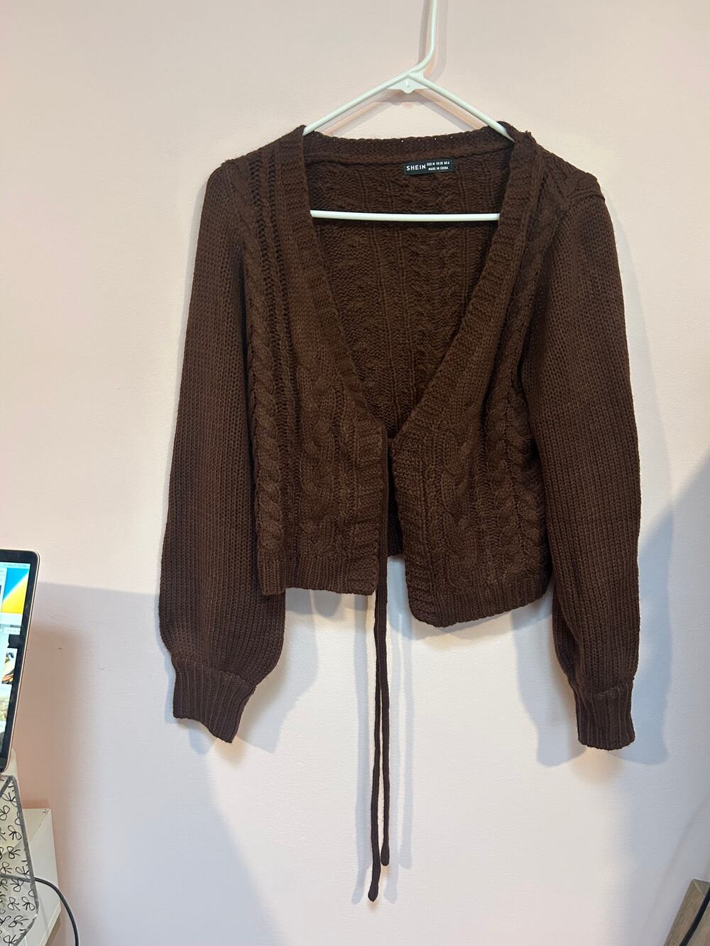 Shein Brown Cardigan *M*